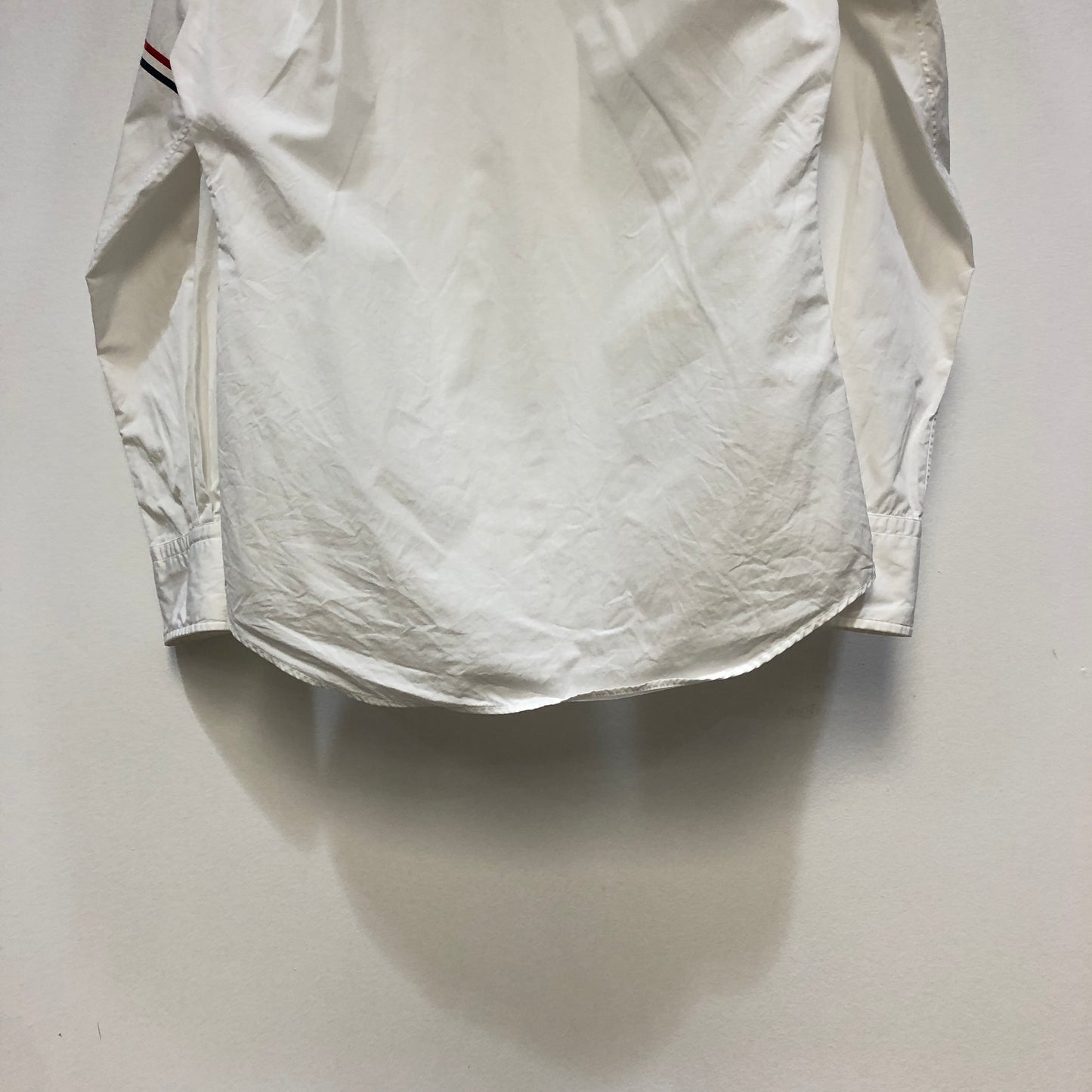 Thom Browne White Sleeveless Button‑Up Shirt Size 1