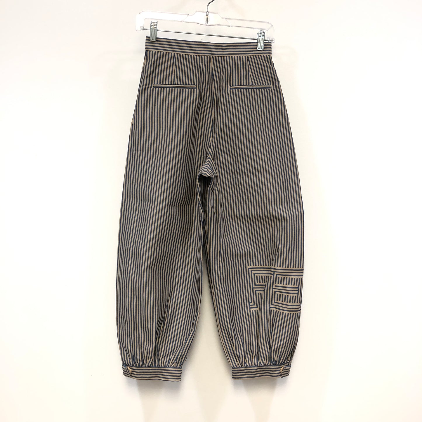 Fendi Striped Balloon Pants Size 38