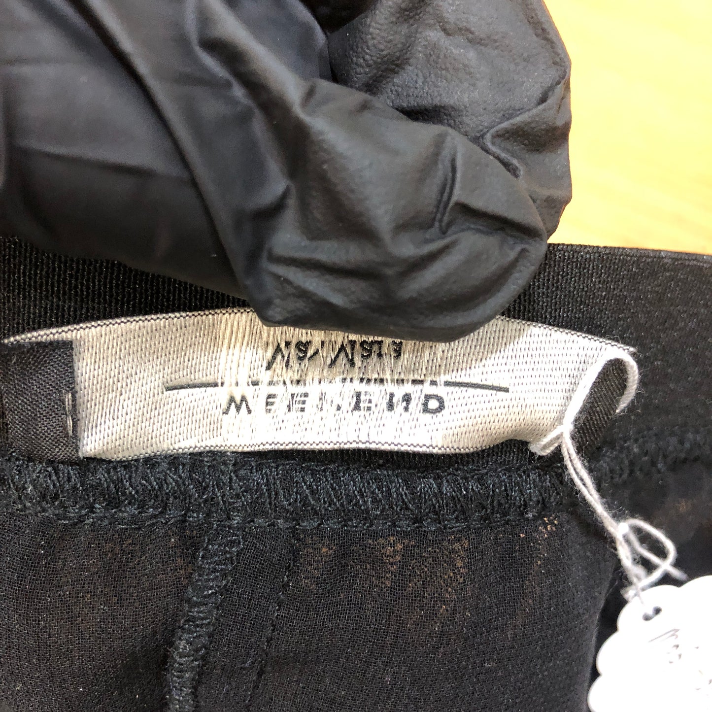 MaxMara Black Pleated Tulle Midi Skirt Size XS