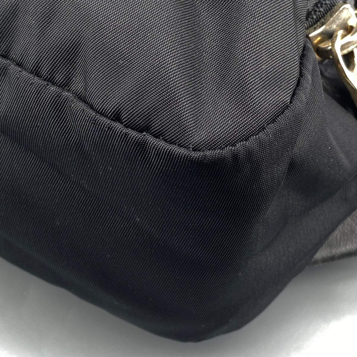 Versace Medusa Logo Mini Backpack Black Nylon