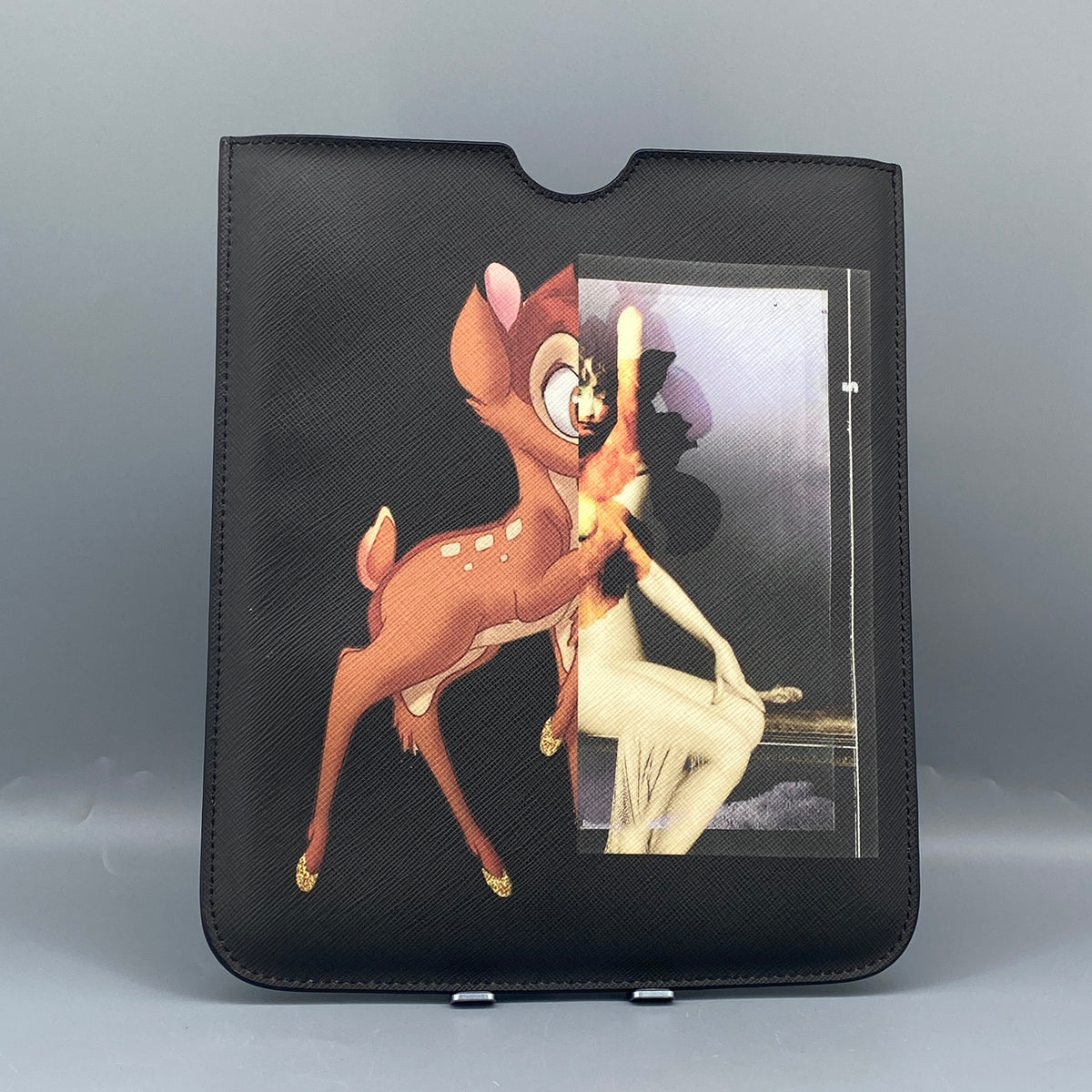 Givenchy Bambi Print Tablet Sleeve Black