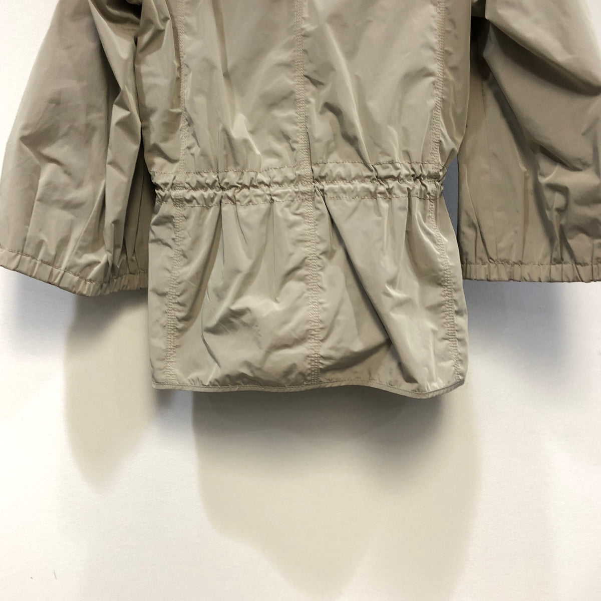 Burberry Tan Hooded Short Trench Jacket US size 10