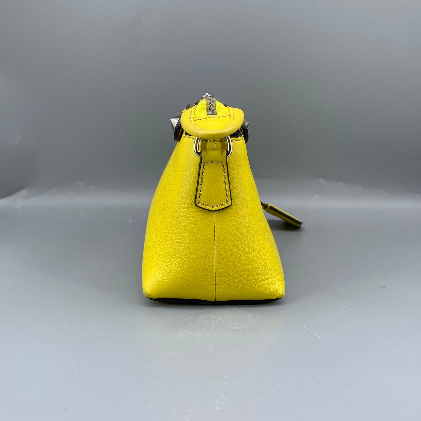 Fendi Yellow Leather By The Way Crossbody Bag