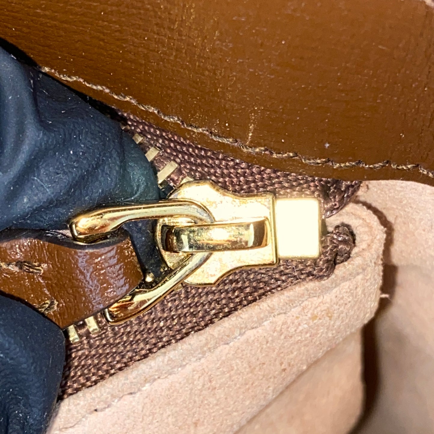 Gucci Beige & Caramel GG Supreme Horsebit 1955 Shoulder Crossbody Bag
