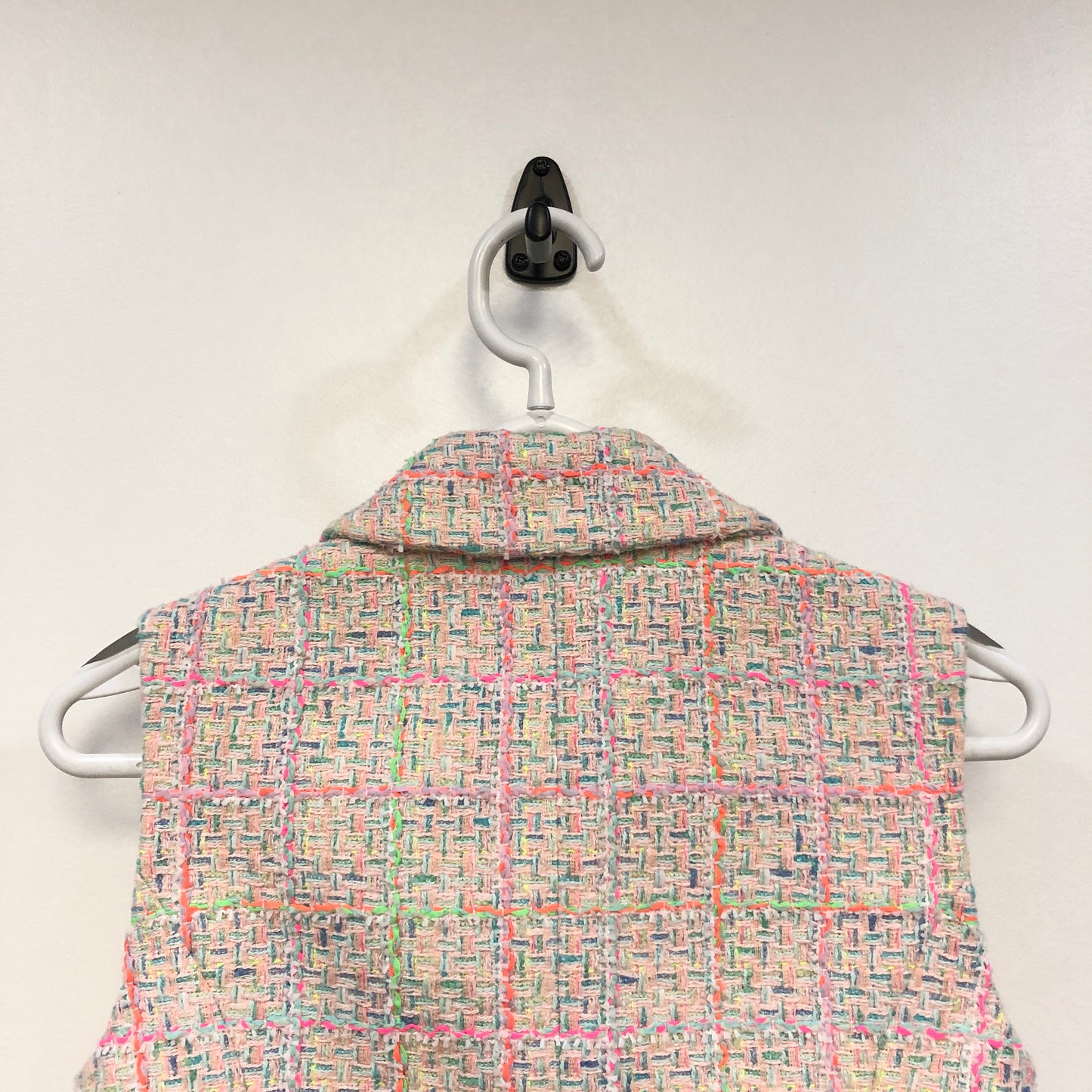 Chanel multi-color plaid size 36