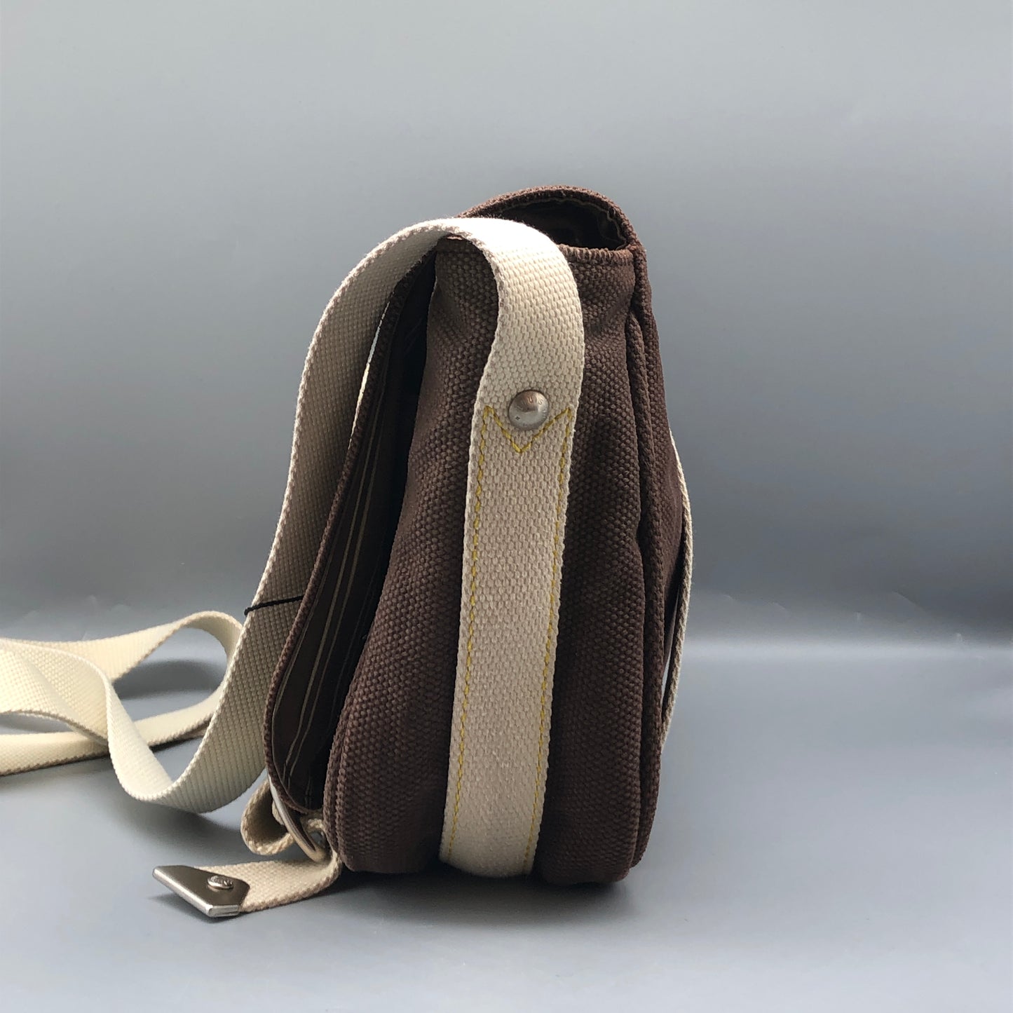 Louis Vuitton Antigua Besace PM Brown/Cream Canvas Messenger Bag