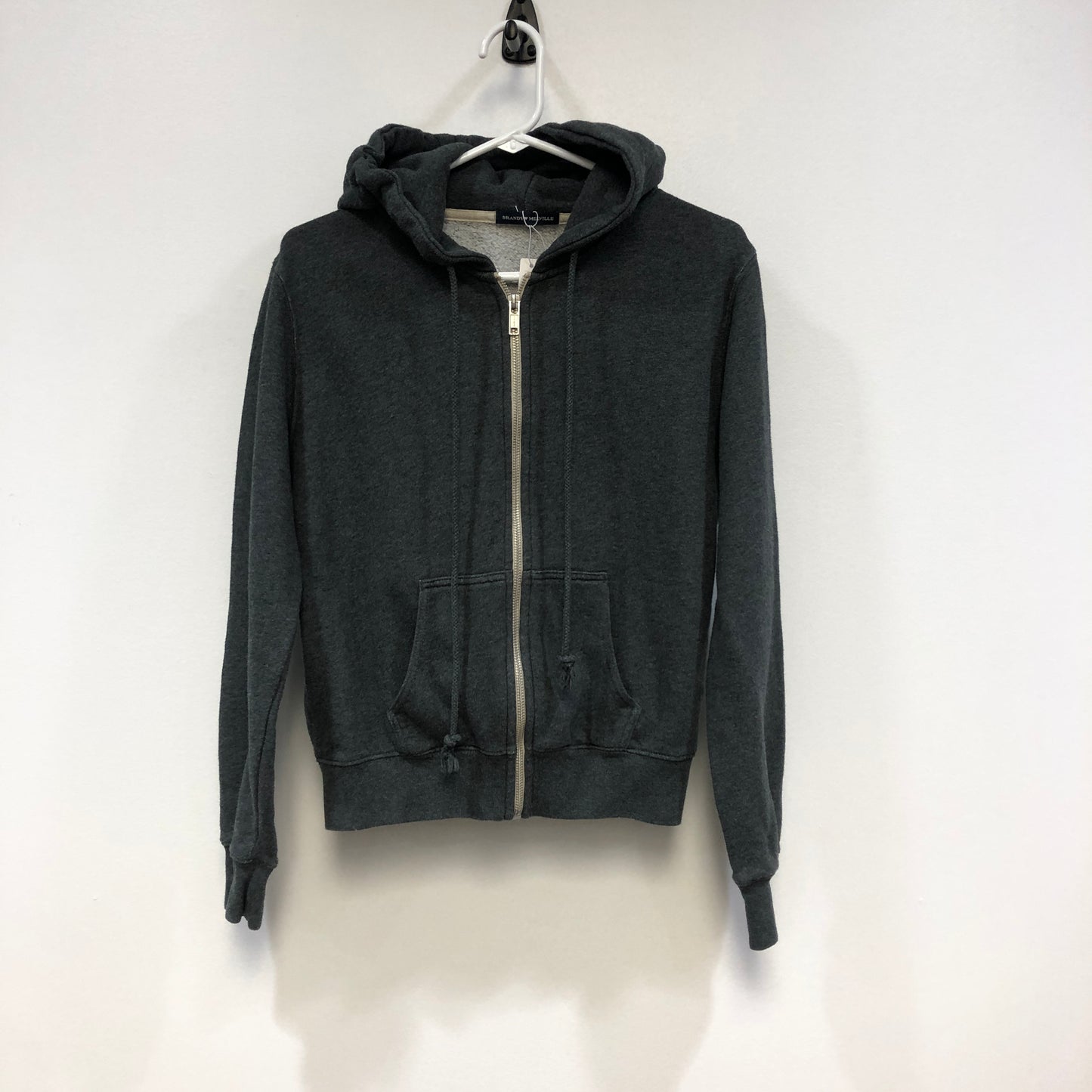 Brandy Melville Zip-Up Hoodie 160/84A Grey