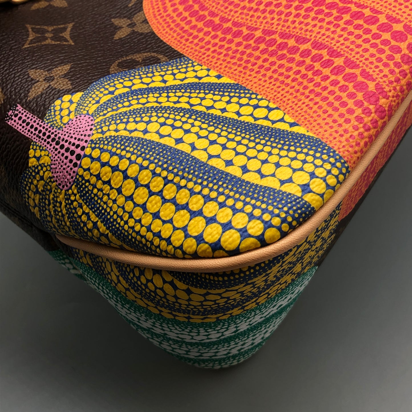 Louis Vuitton x Yayoi Kusama Monogram Pumpkin Boulogne MM Bag
