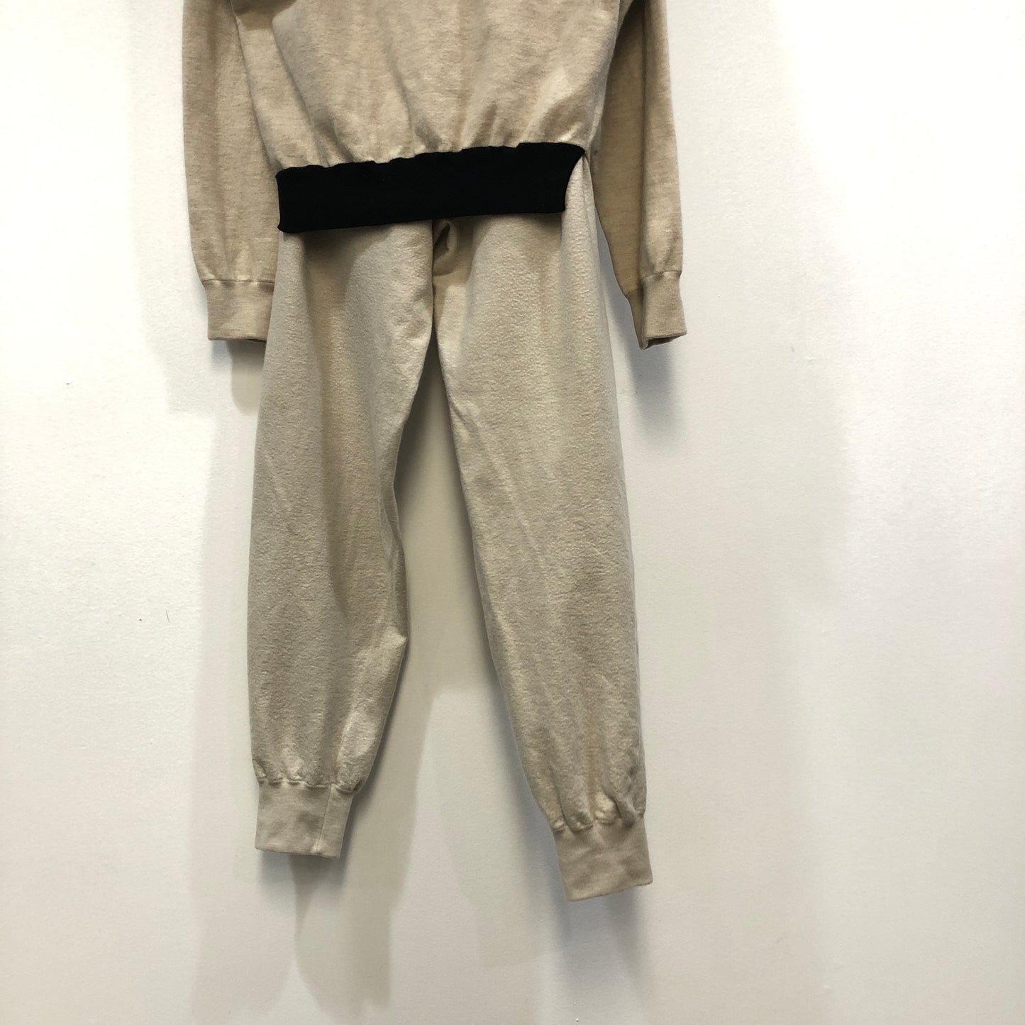 Louis Vuitton Beige Tracksuit Set Hoodie & Jogger Pants Size S