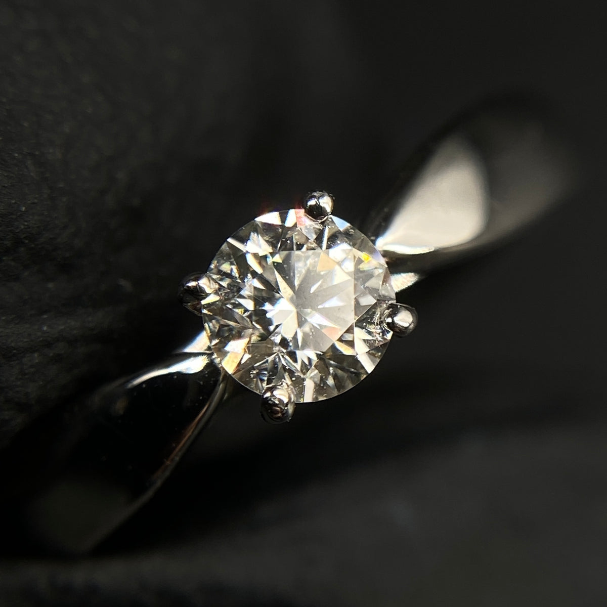 Tiffany & Co Pt950 Diamond Ring 51mm 0.21 Carat