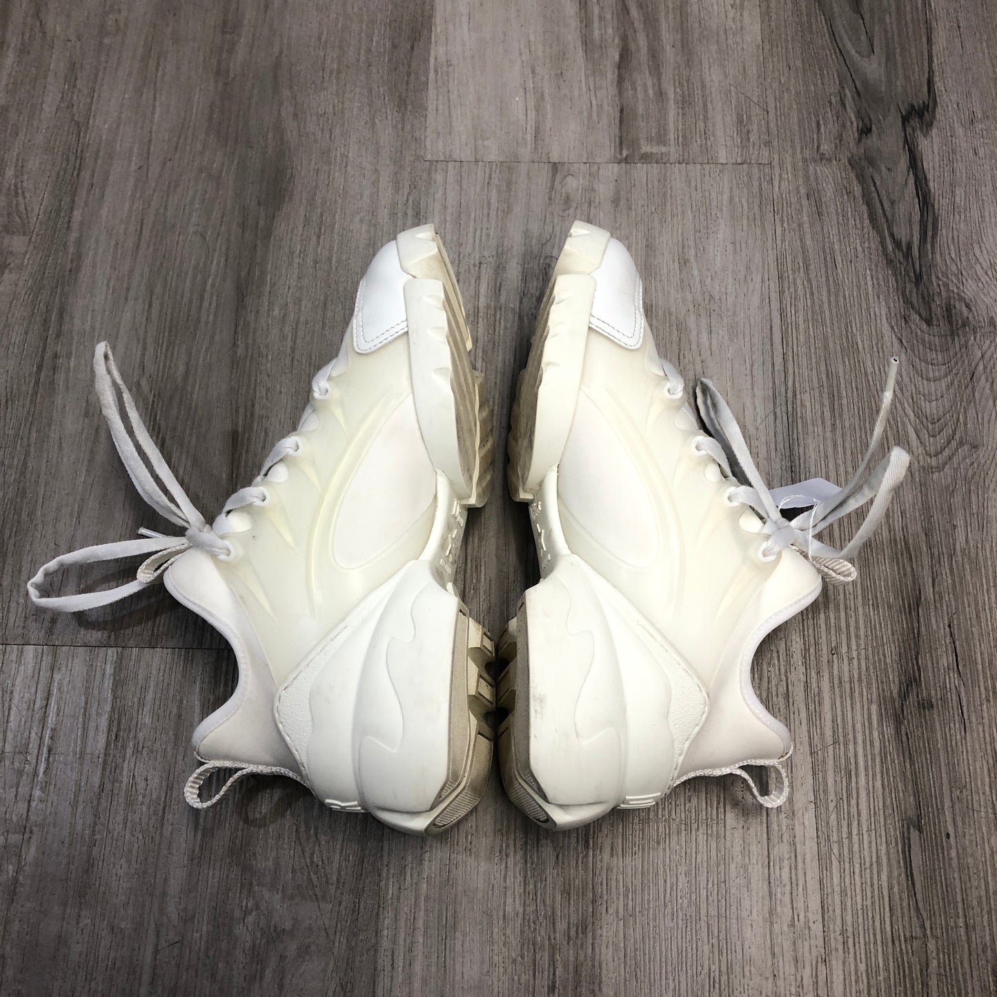 Christian Dior Women's D-Connect Technical Fabric Low Top Sneaker Shoes 35 White