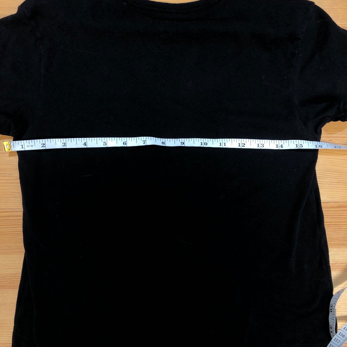 Emporio Armani Black V-Neck Logo T-Shirt Size S