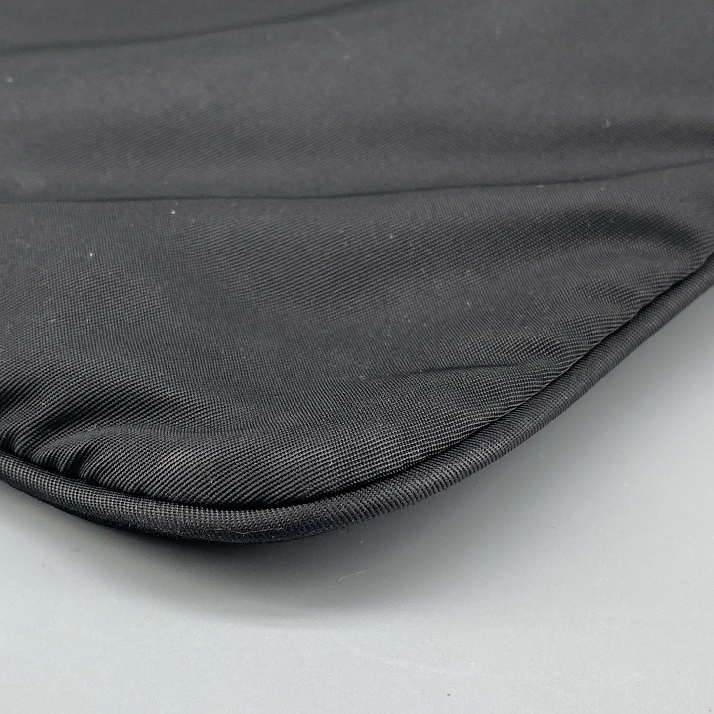 Prada Black Nylon Triangle Logo Crossbody Bag
