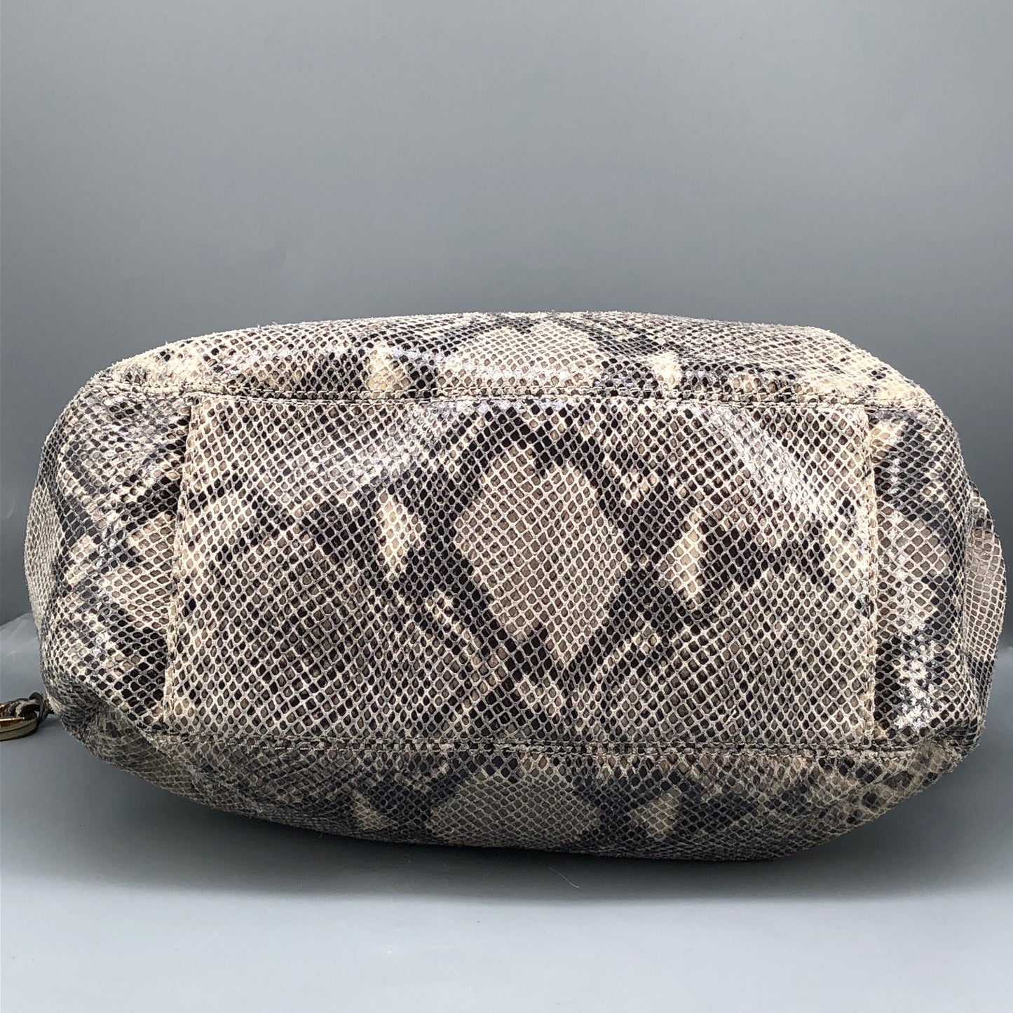 Michael Kors Snake Print Large Hobo Bag