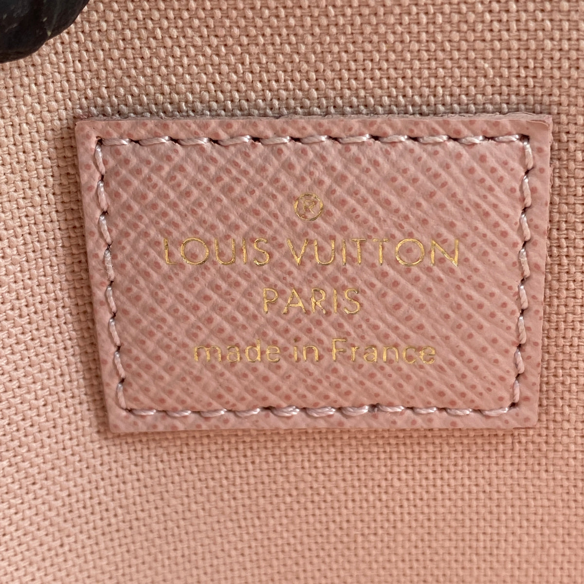 Louis Vuitton Damier Azur Pochette Felicie Chain Wallet Rose Ballerine