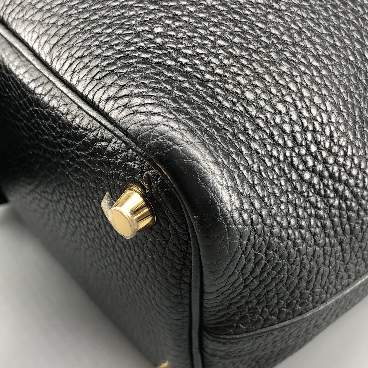 Hermes 2020 Picotin 18 Leather Tote Bag Black