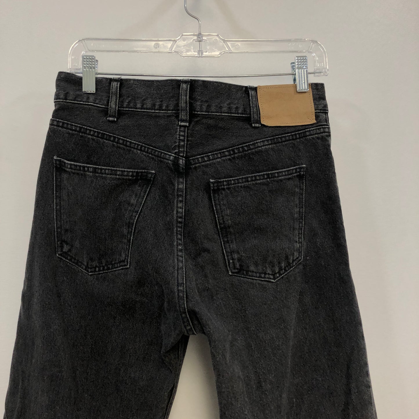 Celine Dark Grey Straight Leg Denim Jeans Size 26