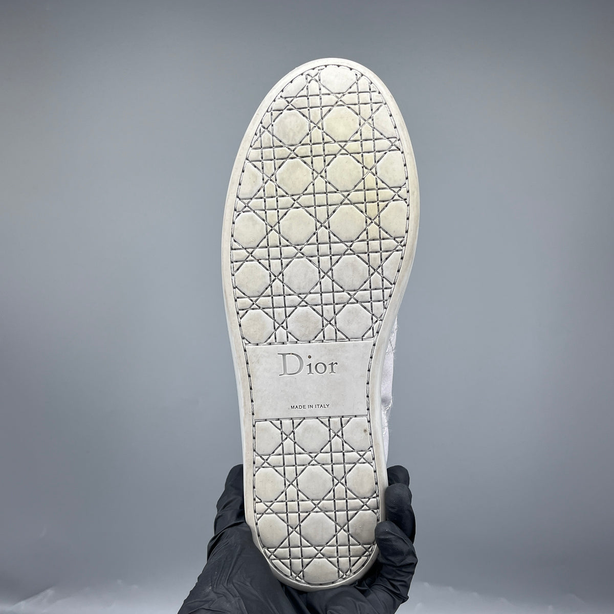 Christian Dior Silver Women Sneaker Shoes Size 37