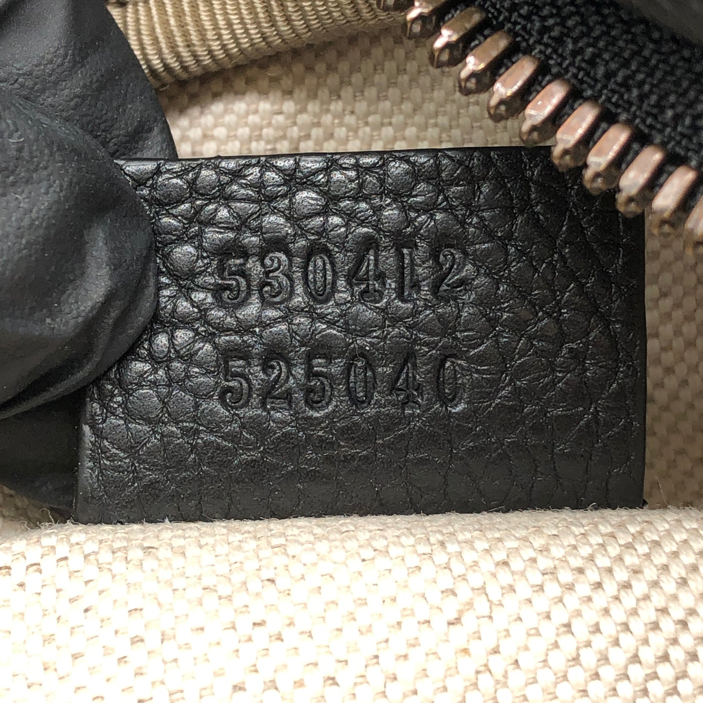 Gucci Print Large Belt Bag in Black Leather