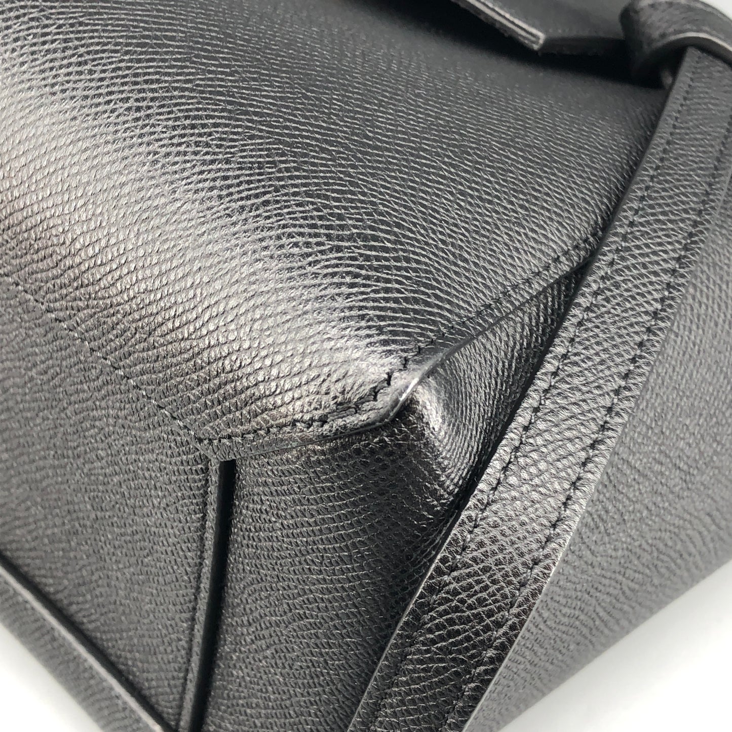 Celine Black Grained Calfskin Belt Bag Small