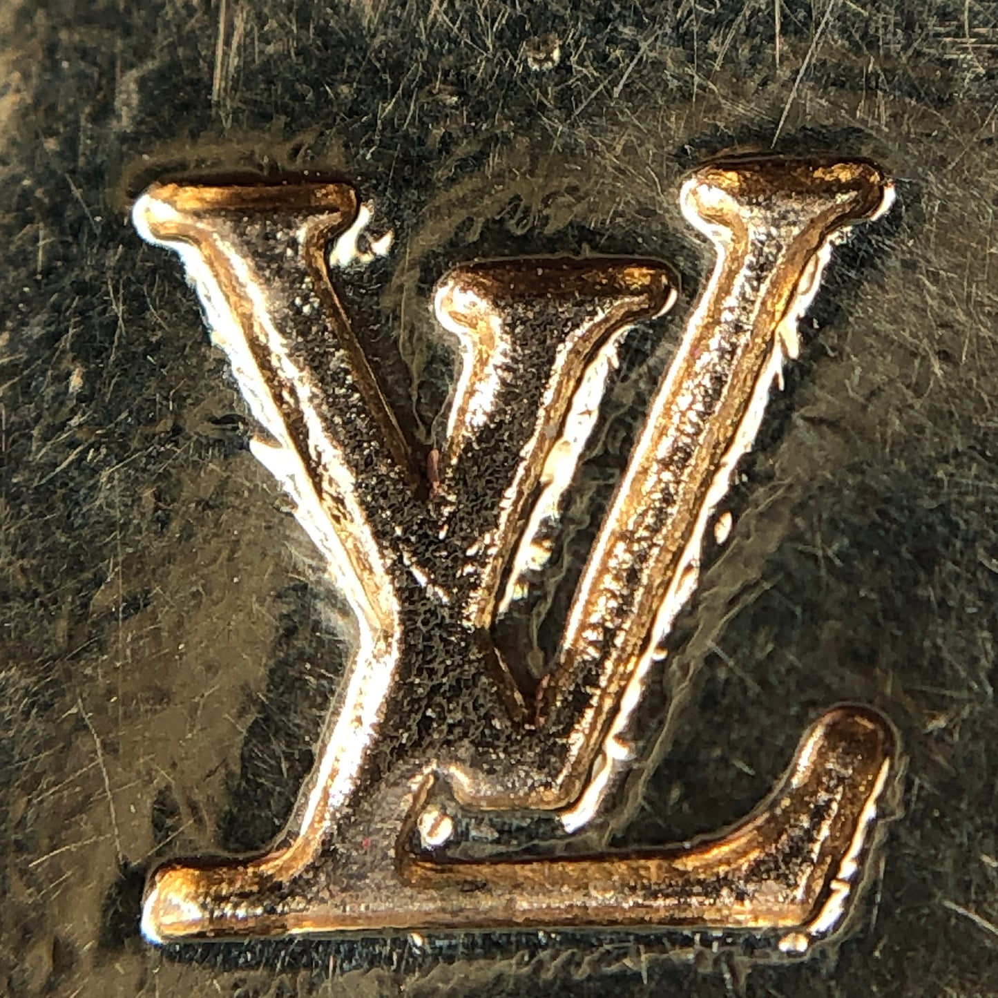 Louis Vuitton Monogram Vernis Patent Leather Zip Card Coin Pouch Cream