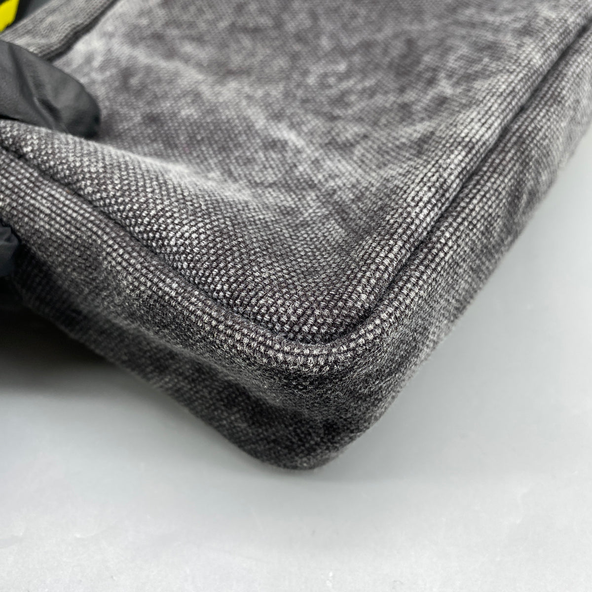 Off-White Grey Canvas Crossbody Camera Bag