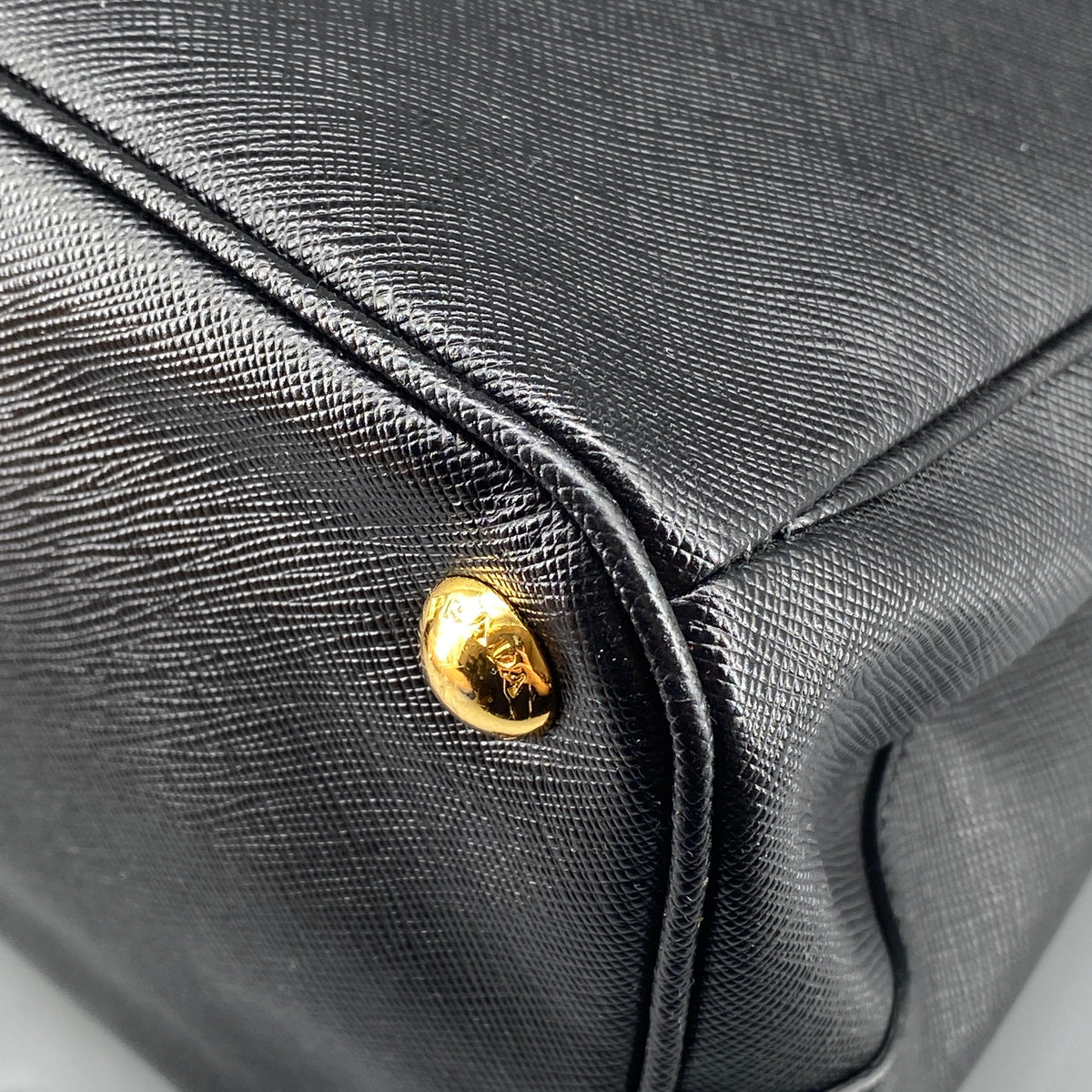 Prada Galleria Large Tote Bag Black Saffiano Leather