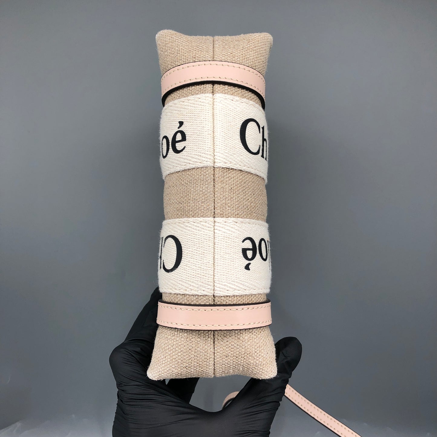 Chloe Woody Small Tote Bag Beige