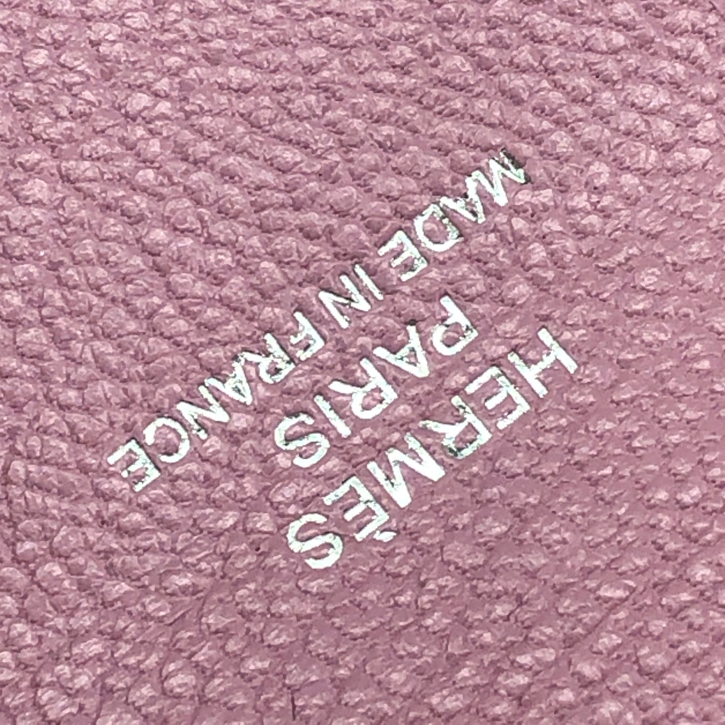 Hermes 2022 Calvi Card Holder Pink