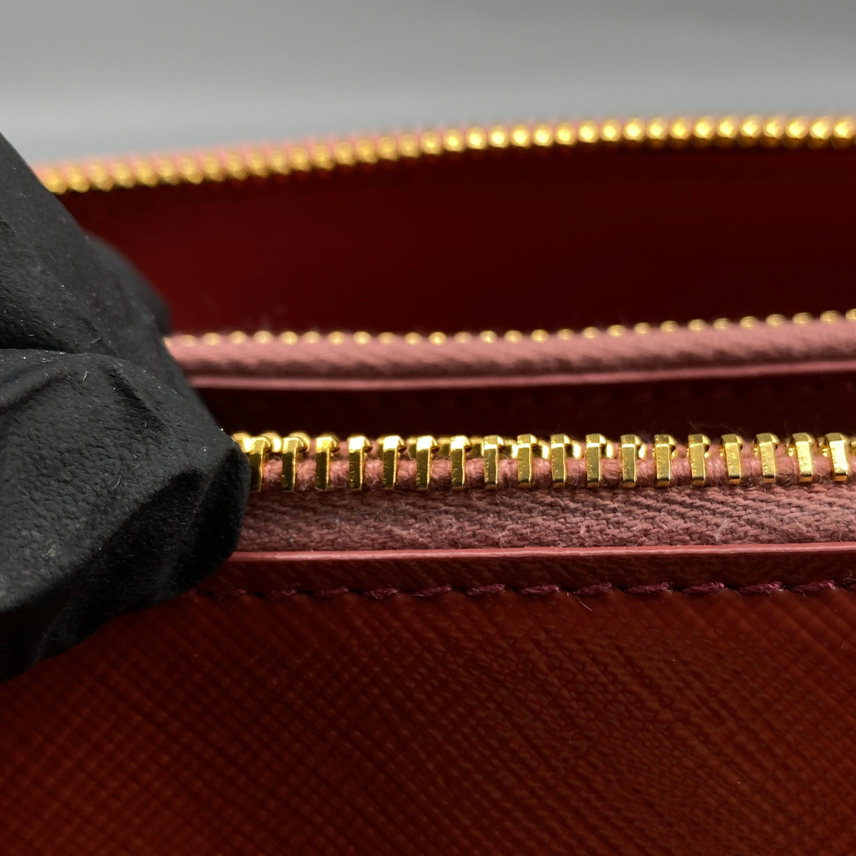 Prada Saffiano Vernice Small Galleria Double Zip Tote Arancio