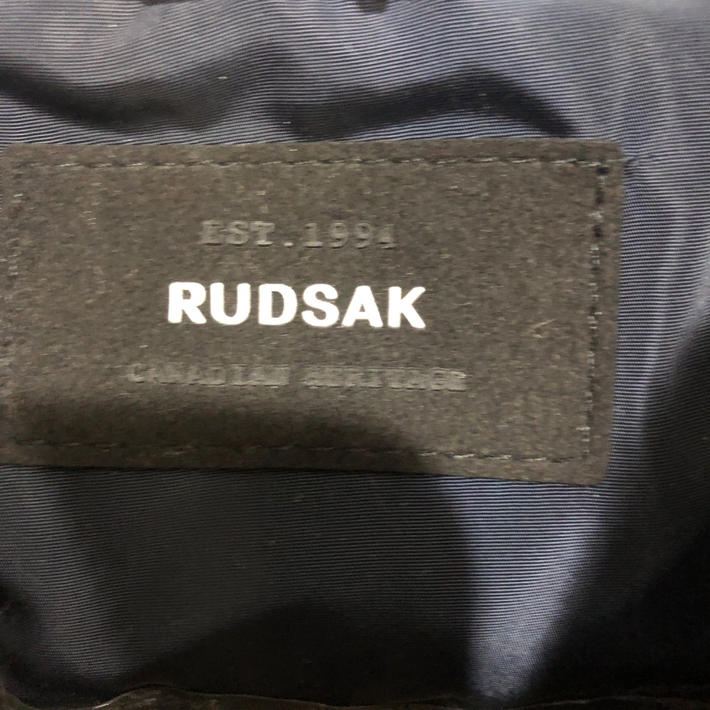 Rudsak Fur-Trimmed Down Jacket Size M Black