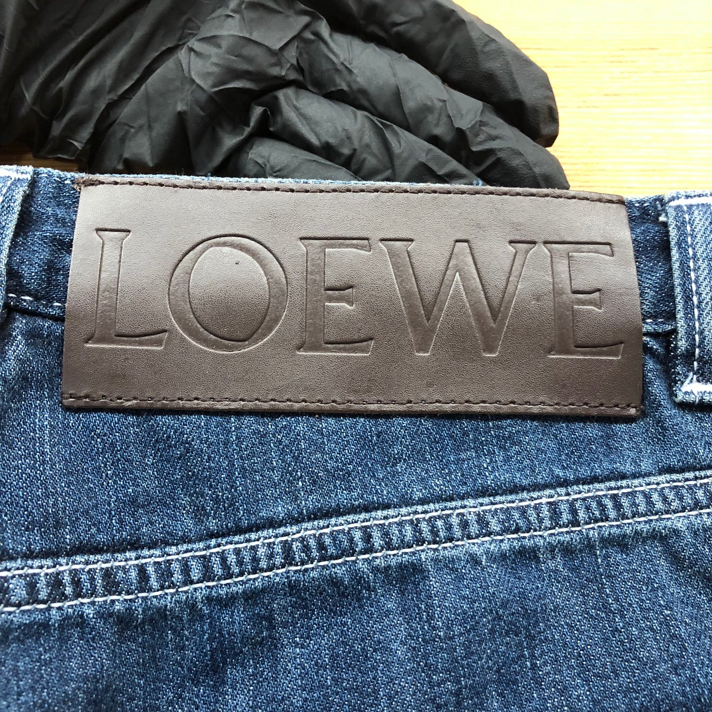 Loewe High-Rise Cropped Denim Jeans