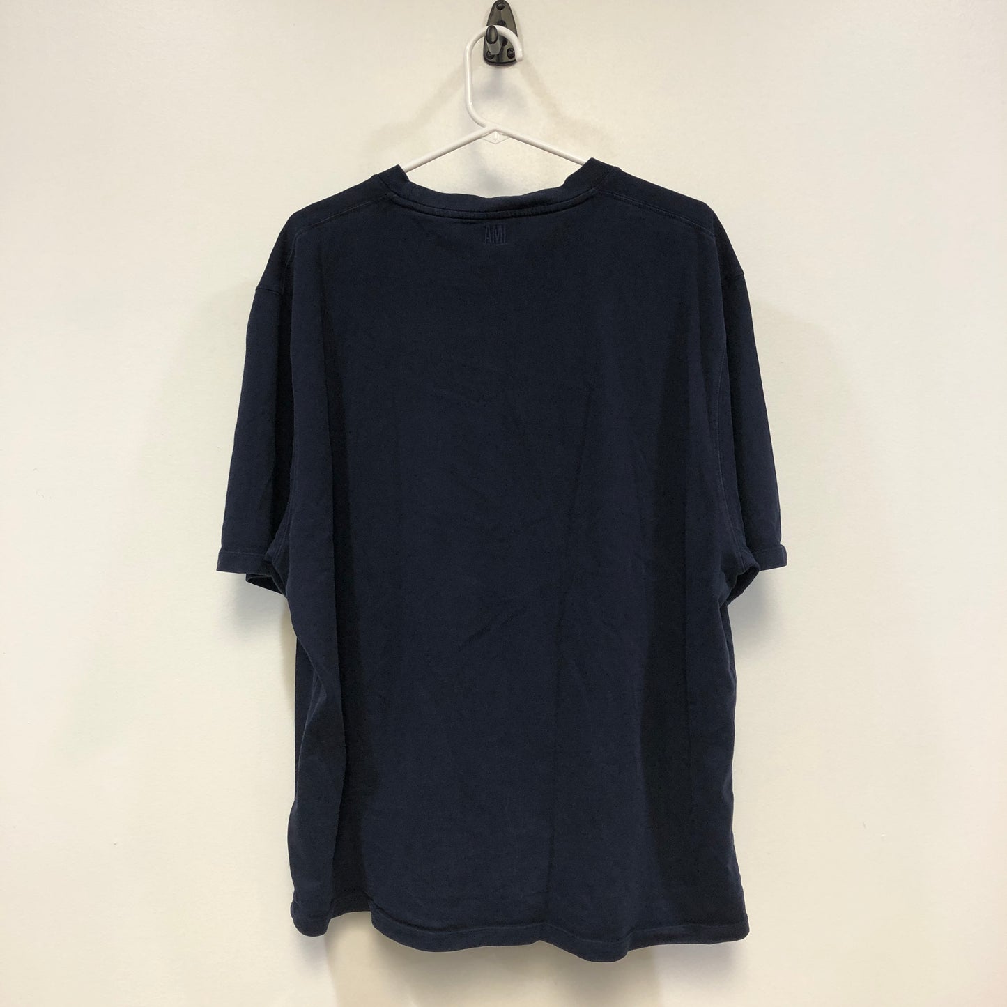 Ami Navy Blue Short Sleeve T‑Shirt XXL
