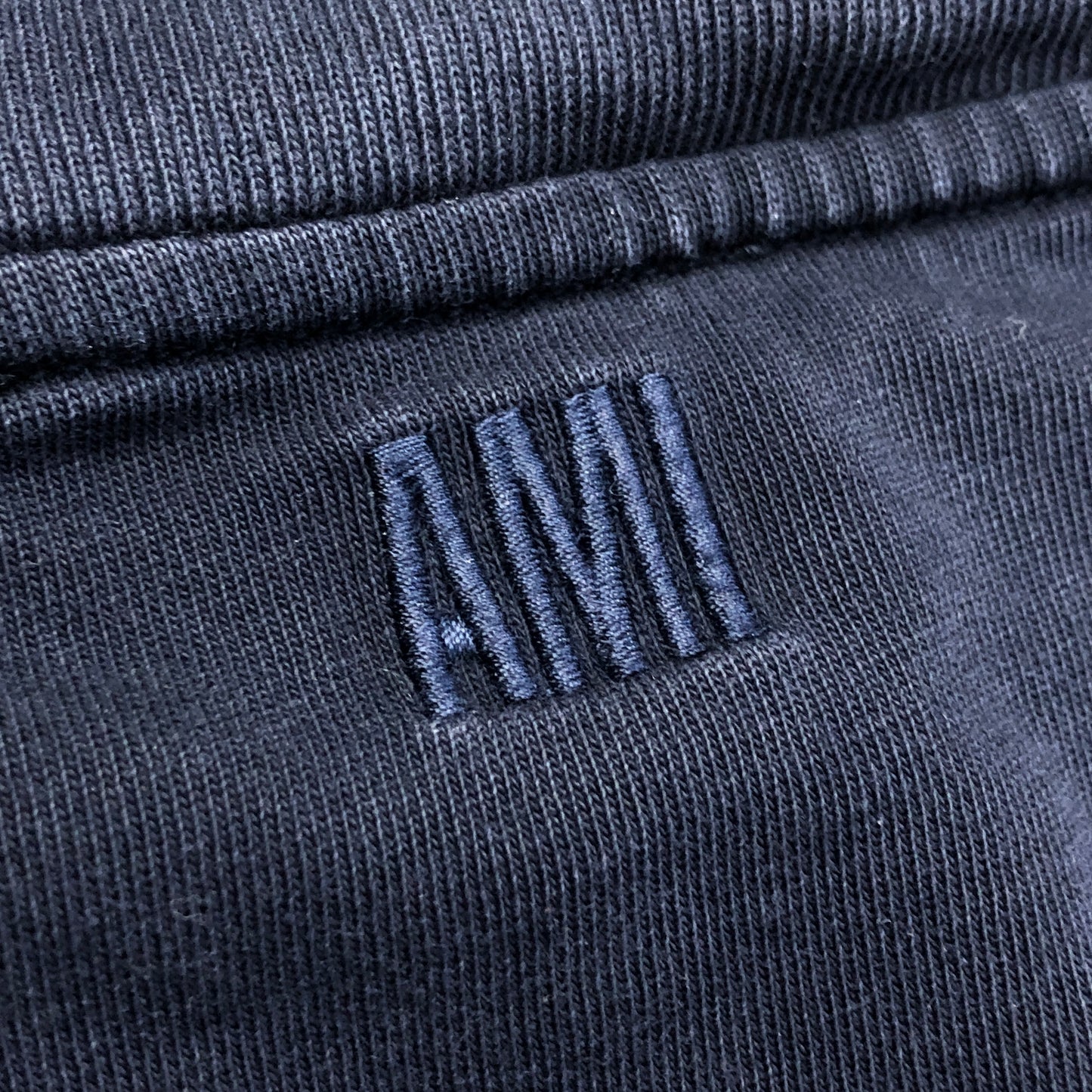 Ami Navy Blue Short Sleeve T‑Shirt XXL