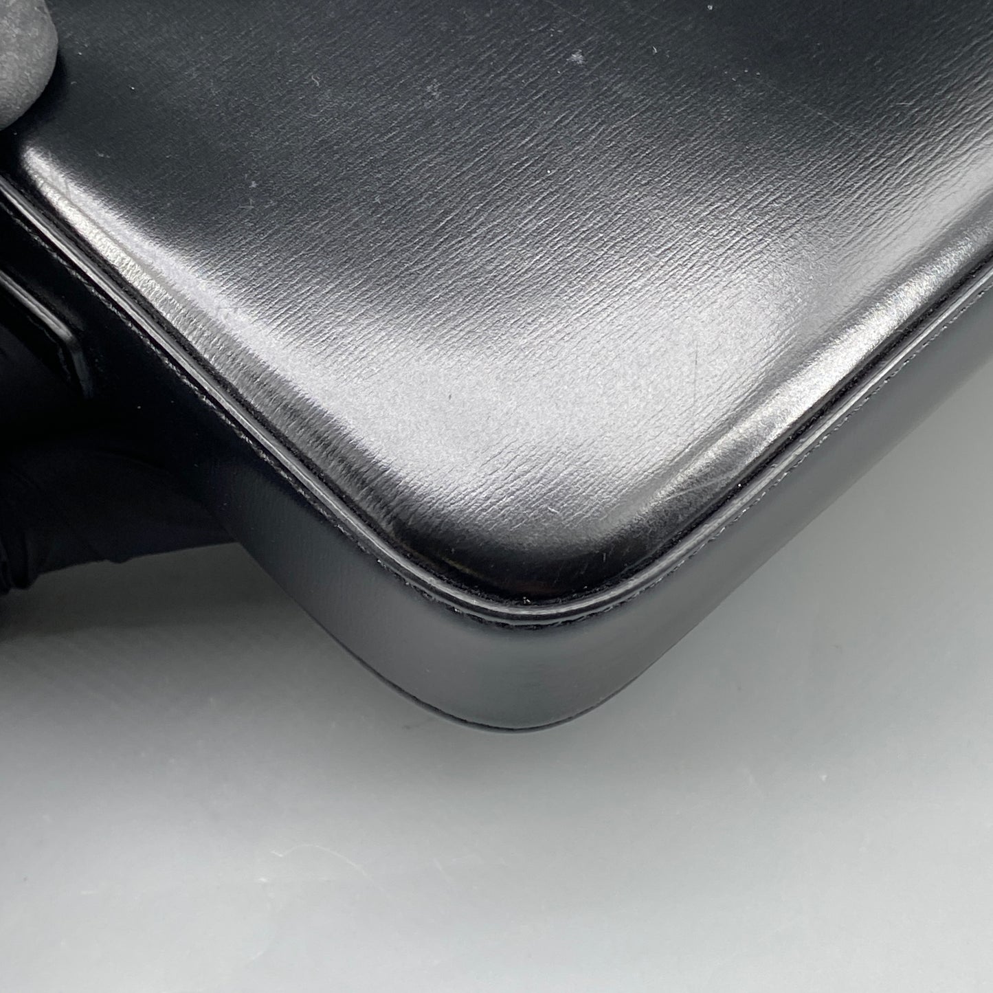 Celine Black Triomphe Shoulder Bag