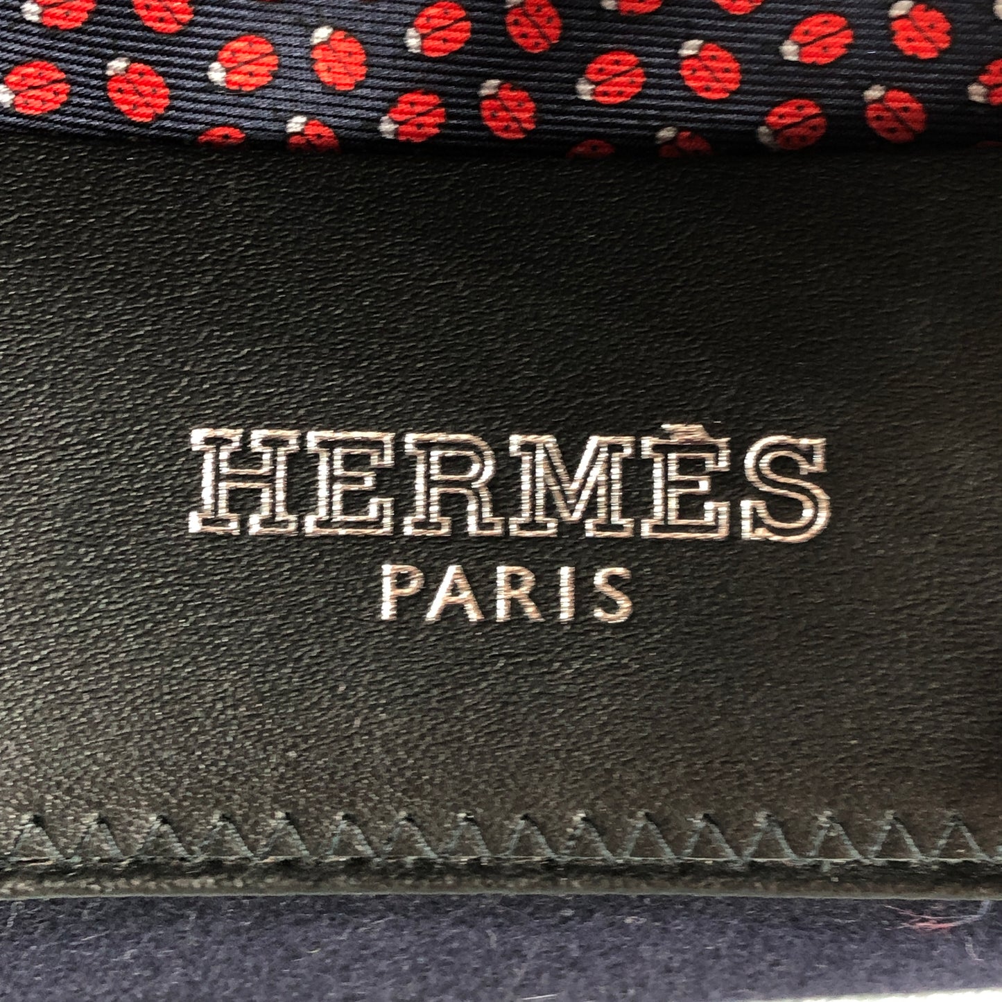 Hermes Navy Felt Fedora Hat Size 59cm