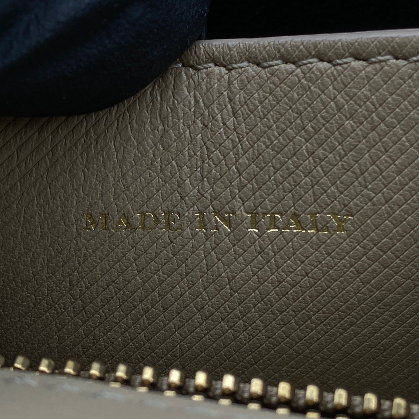 Burberry Beige Leather Top Handle Crossbody Bag