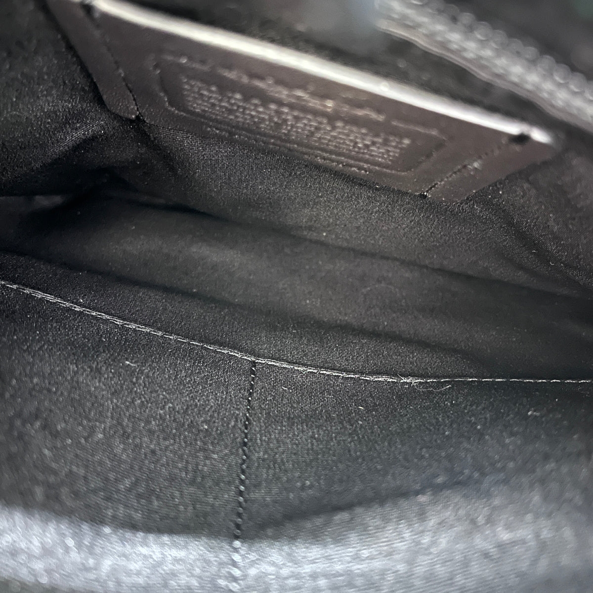 Coach Brown & Black Signature Canvas Crossbody Bag