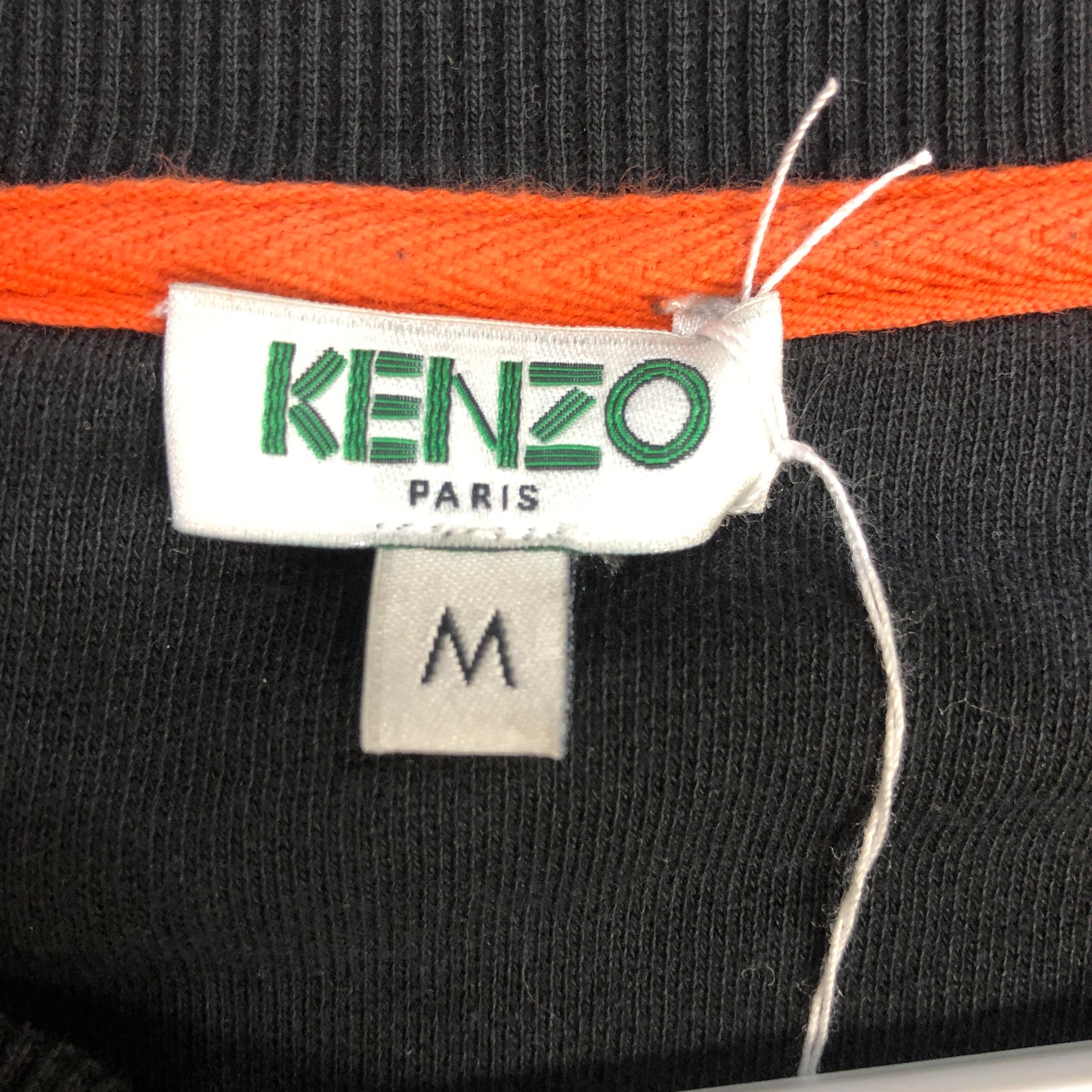 Kenzo M Black Tiger Embroidered Crewneck Sweatshirt