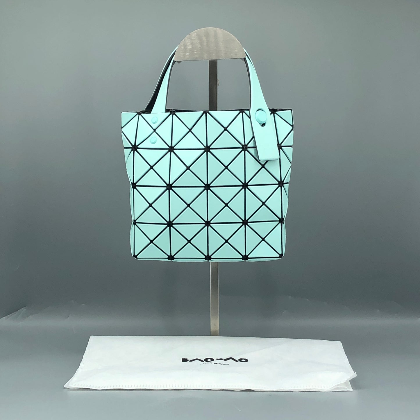 Issey Miyake Lucent Boxy Tiffany Blue Tote Bag