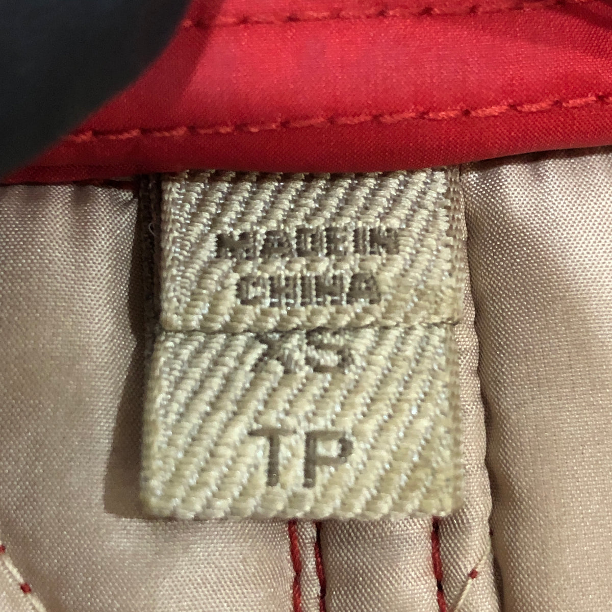 Burberry Red Quilted Trench Coat Size XS