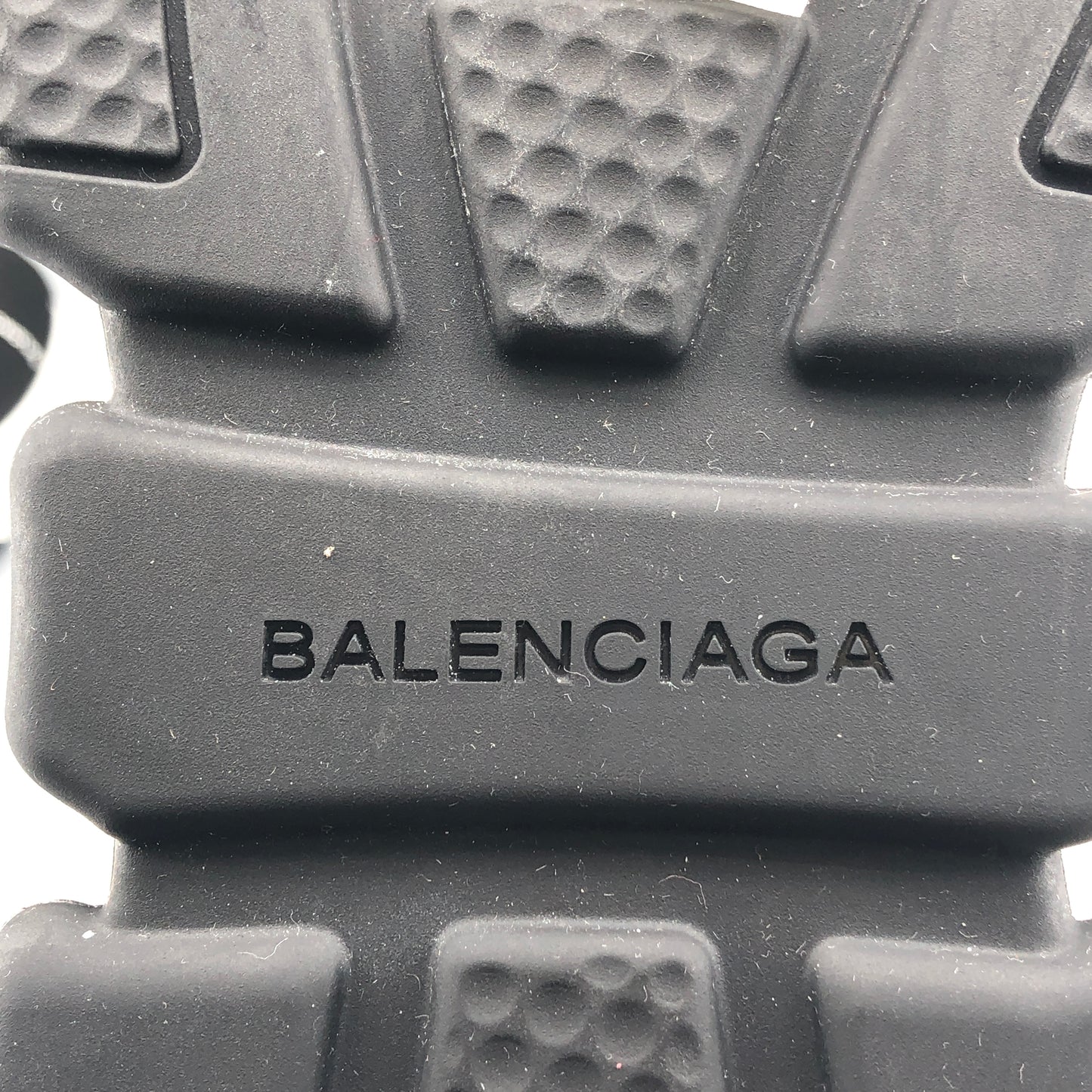 Balenciaga Speed Full Logo Knit Sneakers Black Size 41