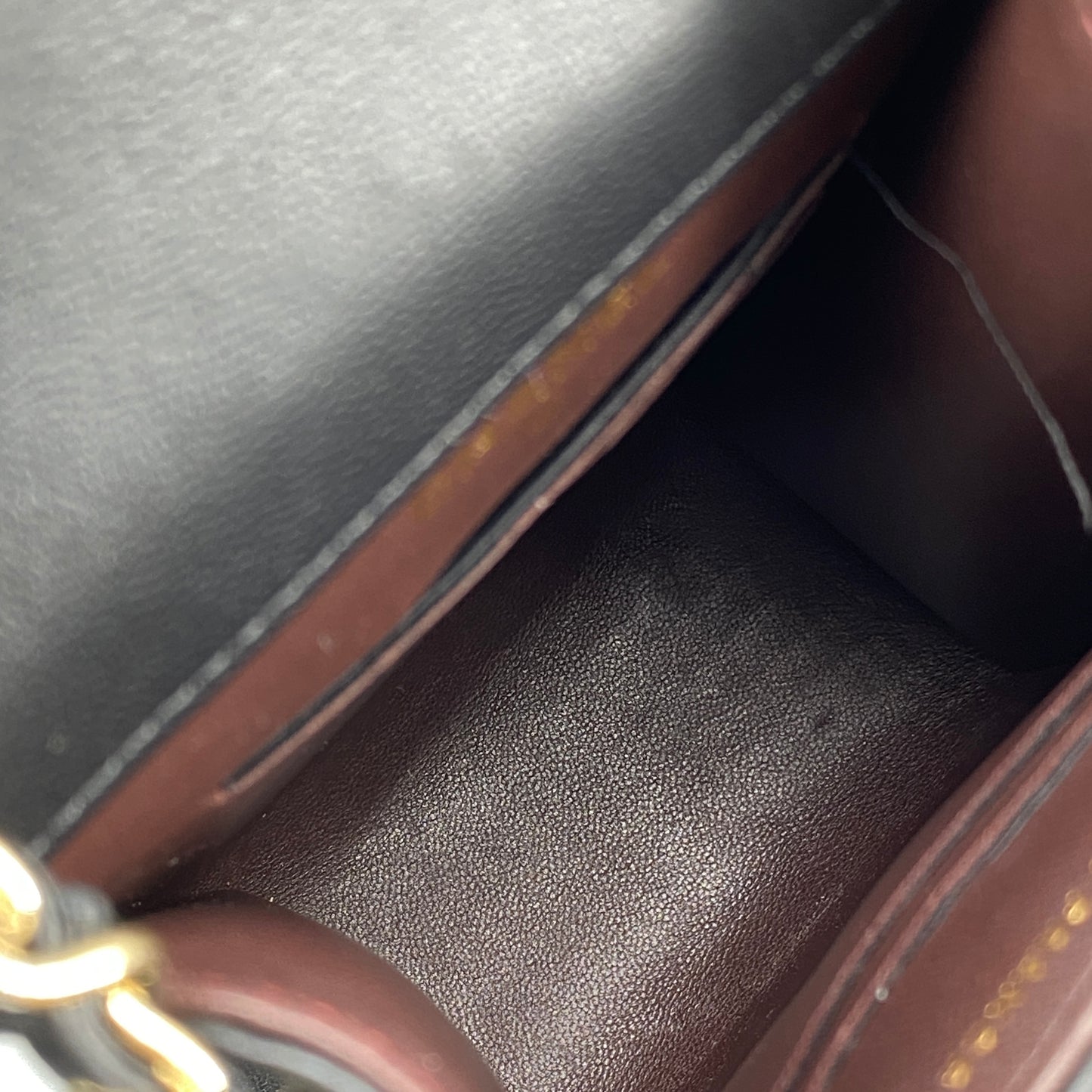 Chanel Black Quilted Lambskin Mini Phone Crossbody Bag