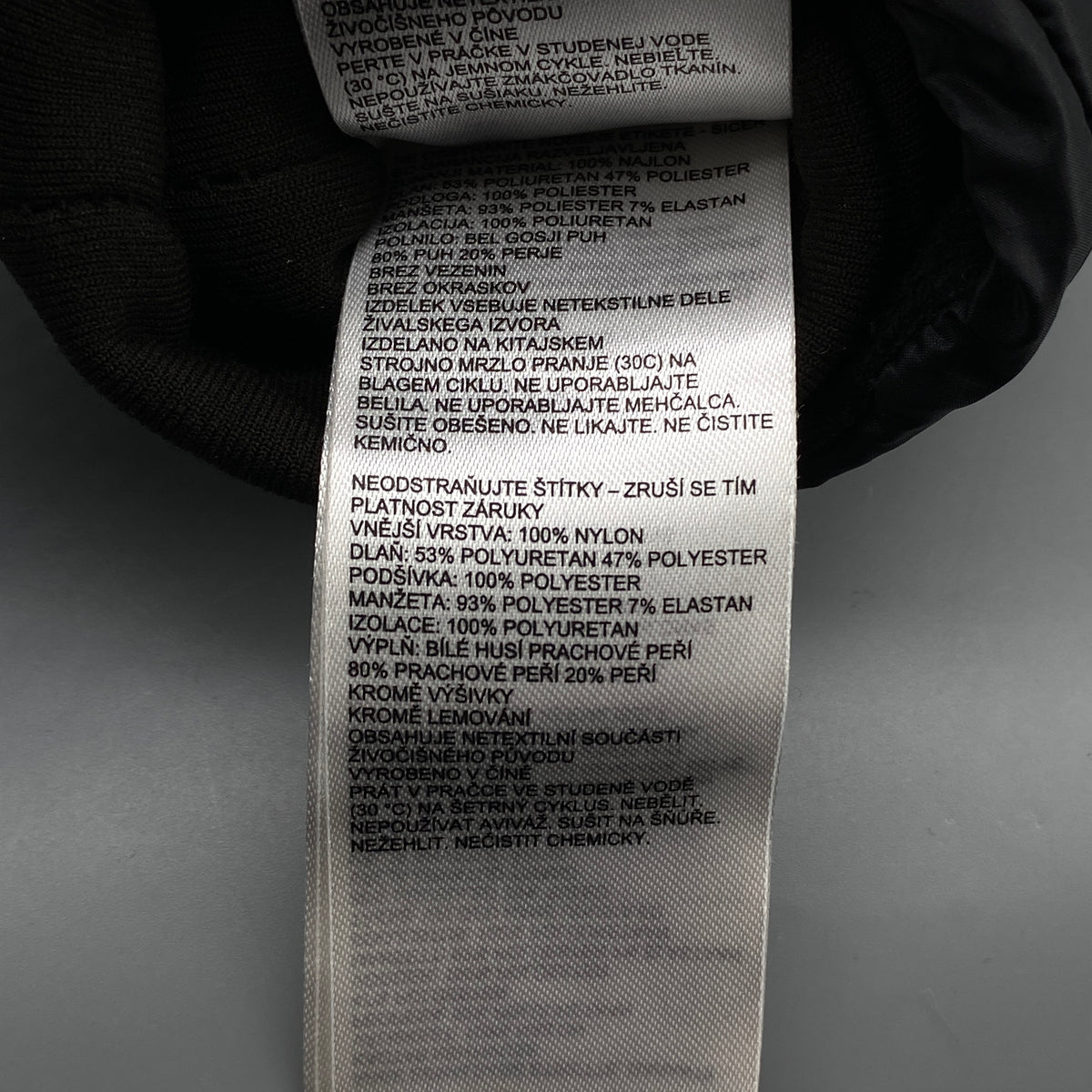 Canada Goose Black Insulated Winter Gloves Size S