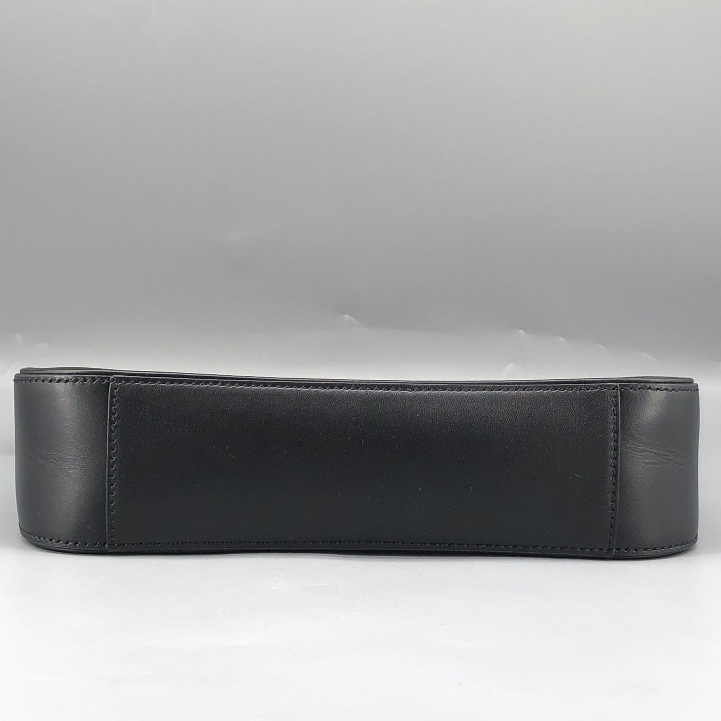 Saint Laurent Le 5 à 7 Smooth Leather Hobo Shoulder Bag Black