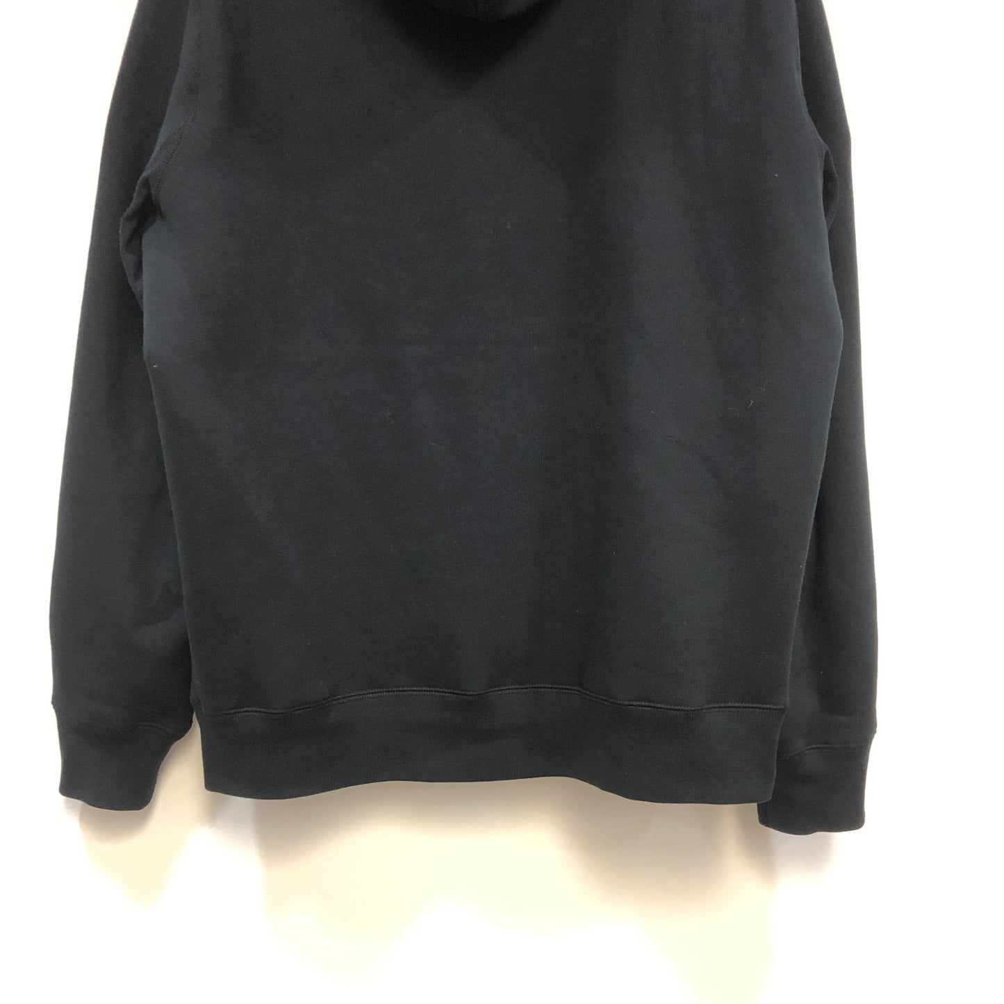 Burberry Embroidered Logo Hoodie Size L Black