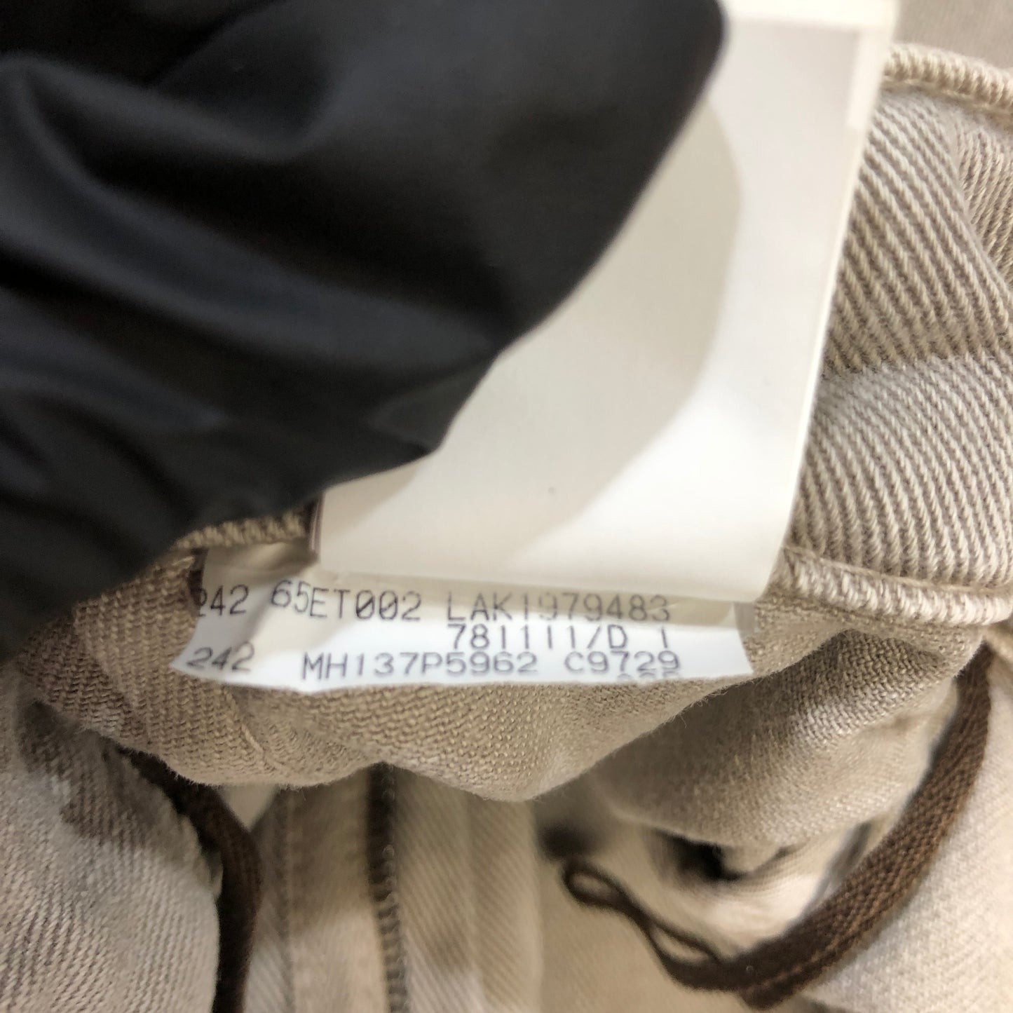 Brunello Cucinelli Grey Straight-Leg Cotton Pants Size 38