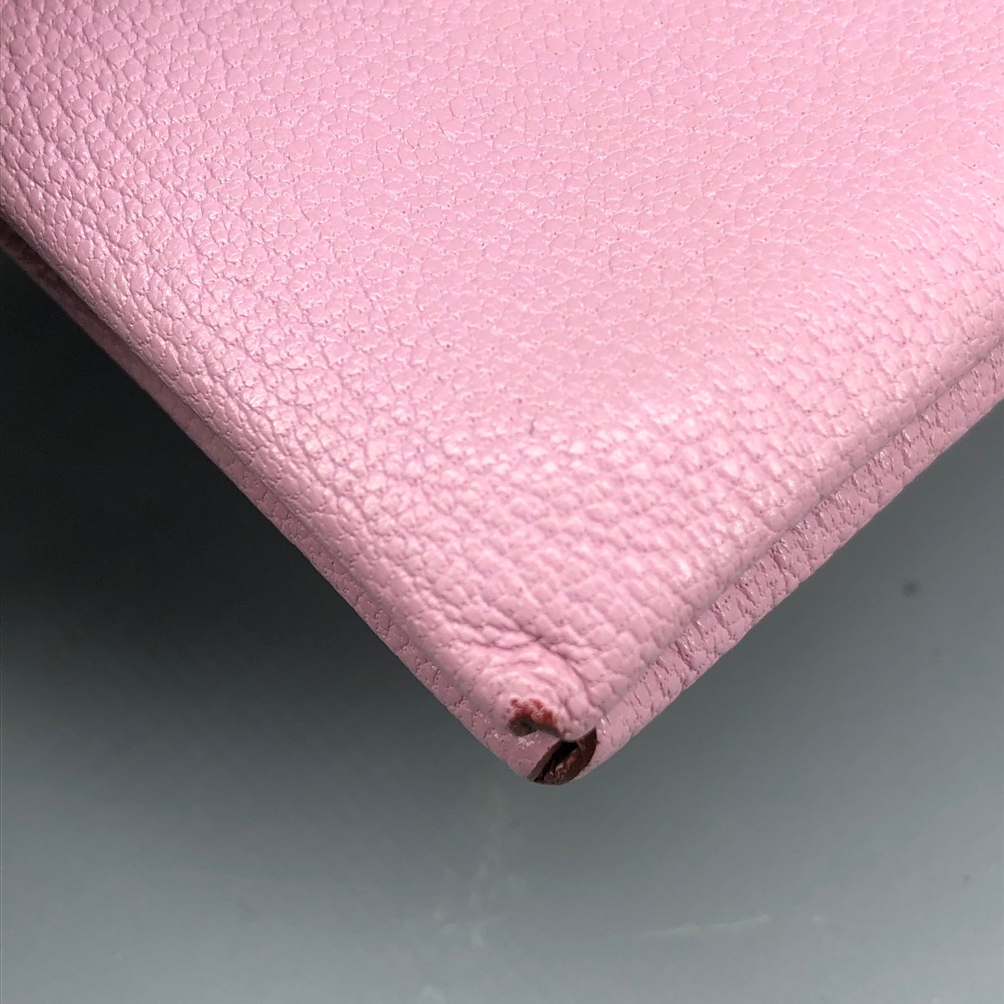 Hermes 2022 Calvi Card Holder Pink