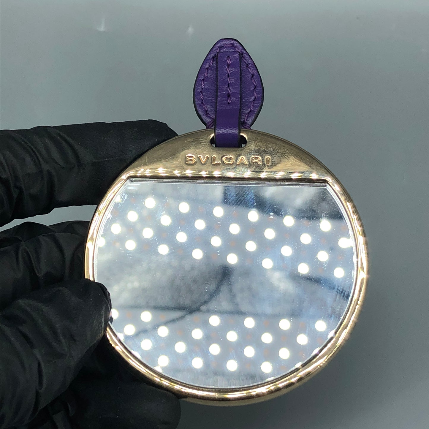 Bulgari Purple Serpenti Forever Flap Shoulder Bag