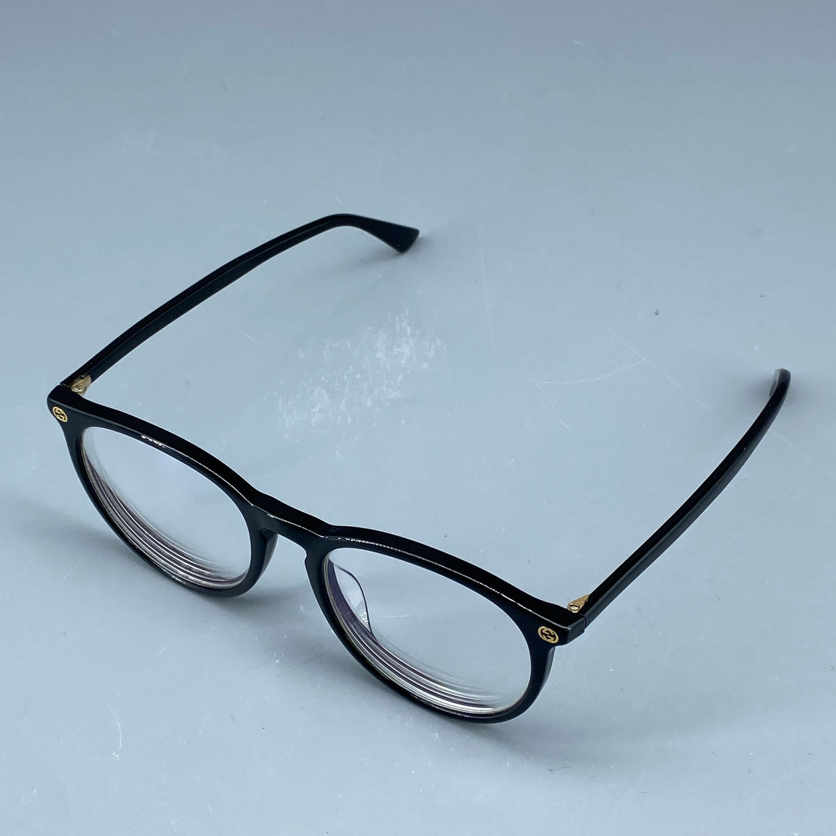 Gucci Round Eyeglasses Black